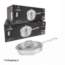 تابه استیل لایف اسمایل مدلLifep12Fry20